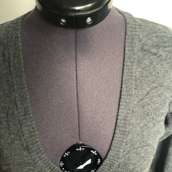 KERSH | Skull head design | Grey Cardigan | XS - Picture 6 of 9